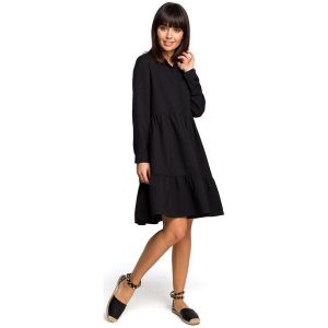 Bewear Sukienka Damska M Czarny. Czarne sukienki marki Bewear, bez wzorów, bez kołnierzyka, bez ramiączek. Za 259,00 zł.