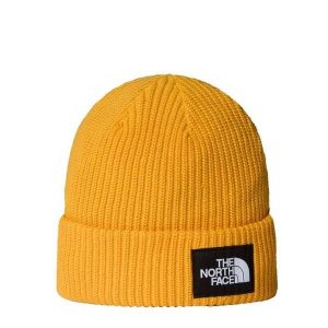 Czapka zimowa The North Face SALTY LINED BEANIE. Żółte czapki The North Face, bez wzorów. Za 132,99 zł.