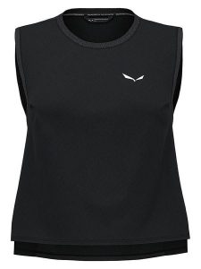 Salewa Top trekkingowy "Pedroc Dry Responsive" w kolorze czarnym rozmiar: XS/S. Czarne topy Salewa, s, bez wzorów, bez kołnierzyka, bez ramiączek. Za 152,98 zł.