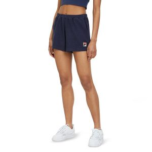 Spodenki damskie FILA Lusaka. Niebieskie szorty Fila, bez wzorów. Za 129,99 zł.
