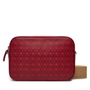Torebka Coccinelle. Czerwone listonoszki Coccinelle, bez wzorów, bez dodatków. Za 499,99 zł.
