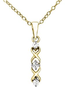 Vittoria Jewels Złota zawieszka z diamentami rozmiar: onesize. Żółte zawieszki Vittoria Jewels, z diamentem, srebrne. Za 761,99 zł.