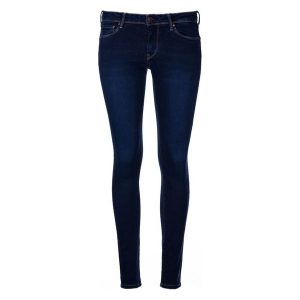 Pepe Jeans Jeansy Damskie Lola 27/30 Ciemny Niebieski. Jeansy marki Pepe Jeans. W wyprzedaży za 317,00 zł.