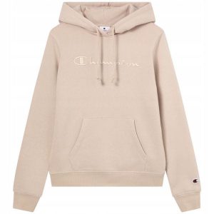 Bluza Damska Champion Dresowa z Kapturem Sportowa Hoodie Bawełniana r. M. Brązowe bluzy Champion, m, bez wzorów, z bawełny, z kapturem. Za 209,00 zł.
