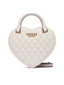 Guess Torebka HWQG98 94770 Biały. Białe torebki klasyczne Guess, z aplikacjami, ze skóry, bez dodatków. Za 589,99 zł.