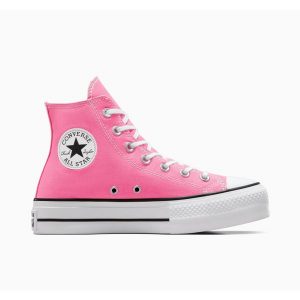 Sneakers Converse Chuck Taylor All Star Lift. Czerwone trampki Converse, bez wzorów, bez zapięcia. Za 490,00 zł.