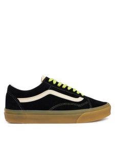 Vans Tenisówki Old Skool VN000D6WHHC1 Czarny. Czarne trampki Vans, bez wzorów, ze skóry, bez zapięcia. Za 369,99 zł.