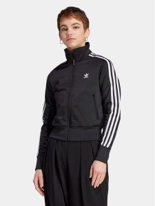 Adidas Bluza adicolor Classics Firebird IL8764 Czarny Regular Fit. Czarne bluzy ADIDAS, s, bez wzorów, z syntetyku, bez kaptura. Za 259,99 zł.