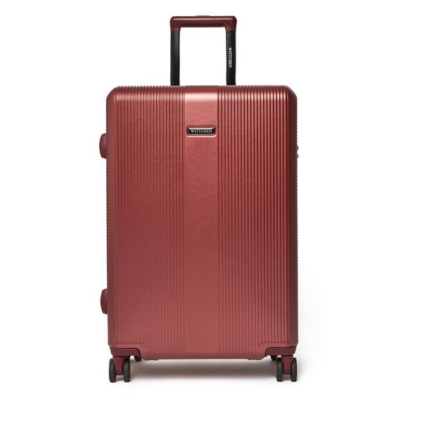 Walizka średnia WITTCHEN. Czerwone walizki Wittchen, bez wzorów, średnie. Za 649,99 zł.