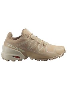 SALOMON Sneakersy "Cross EVR" w kolorze beżowym rozmiar: 40. Brązowe trampki Salomon, bez wzorów, bez zapięcia. Za 421,67 zł.