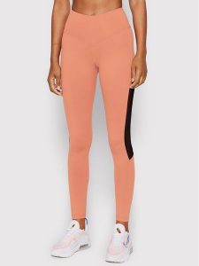NEBBIA Legginsy Mesh 573 Różowy Slim Fit. Czerwone legginsy NEBBIA, bez wzorów, z meshu. Za 179,99 zł.
