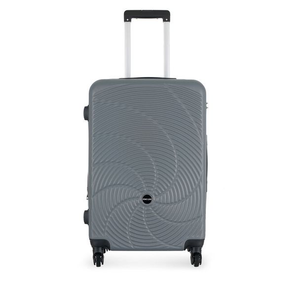 Walizka średnia Semi Line. Czarne walizki Semi-line, bez wzorów, średnie. Za 219,99 zł.