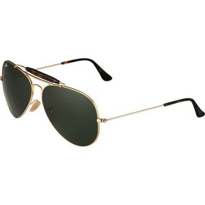 RayBan OUTDOORSMAN II Okulary przeciwsłoneczne gold/dark green. Okulary przeciwsłoneczne marki Ray-Ban. Za 579,00 zł.
