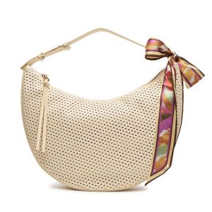 Torebka Hispanitas. Brązowe torebki klasyczne Hispanitas, bez wzorów, bez dodatków. Za 439,99 zł.