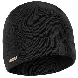 Czapka Helikon-Tex Winter Merino Beanie - black. Czarne czapki HELIKON-TEX, bez wzorów, z wełny, klasyczne. Za 131,99 zł.