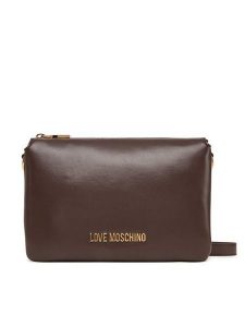 LOVE MOSCHINO Torebka JC4075PP1NLF0301 Brązowy. Brązowe torebki klasyczne LOVE MOSCHINO, bez wzorów, ze skóry, bez dodatków. Za 639,99 zł.