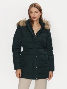 ONLY Kurtka zimowa New Luna 15304781 Zielony Regular Fit. Zielone kurtki ONLY, na zimę, l, bez wzorów, z syntetyku, bez kaptura. Za 309,99 zł.