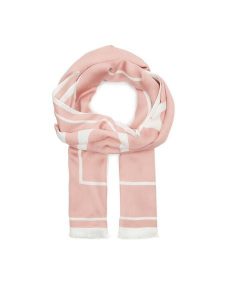 Calvin Klein Szal Logo K60K610814 Różowy. Czerwone rękawiczki Calvin Klein, bez wzorów. Za 329,99 zł.