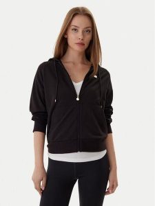 EA7 Emporio Armani Bluza 7W000458 AF13135 UC001 Czarny Regular Fit. Czarne bluzy EA7 Emporio Armani, xxl, bez wzorów, z bawełny, bez kaptura. Za 369,99 zł.