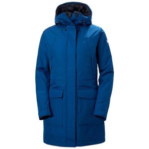 Parka damska Helly Hansen Frida Ins. Niebieskie kurtki Helly Hansen, na zimę, bez wzorów, bez kaptura. W wyprzedaży za 587,50 zł.