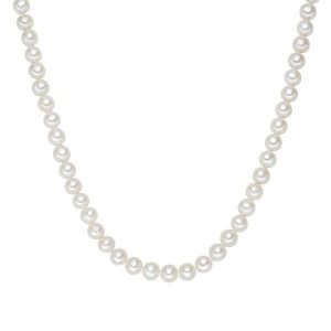 Valero Pearls Naszyjnik z pereł srebro wysokiej próby Perła hodowlana słodkowodna srebrny Naszyjniki 1 ct Damski. Szare naszyjniki Valero Pearls, z perłą, srebrne. Za 379,99 zł.