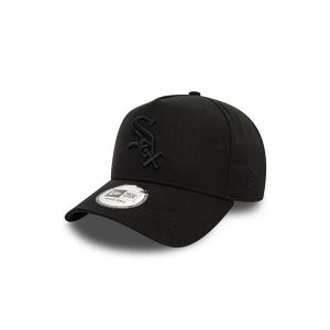 Czapka z daszkiem New Era Bob Eframe White Sox. Czarne czapki New Era, bez wzorów, casualowe. Za 139,99 zł.