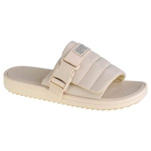 Levis Klapki Levi's Tahoma 234236-1701-100 beżowy. Brązowe klapki bez wzorów, z gumy, bez obcasa. Za 353,55 zł.