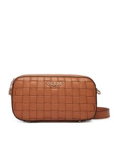 Guess Torebka Sandy HWWG84 18140 Brązowy. Brązowe torebki klasyczne Guess, z aplikacjami, ze skóry, bez dodatków. Za 639,99 zł.