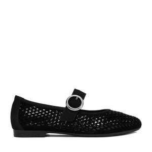 Baleriny Remonte. Czarne balerinki Remonte, bez wzorów, bez obcasa, bez zapięcia. Za 379,99 zł.