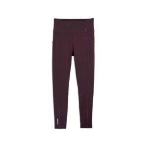 Damskie legginsy z wysoką talią 7/8 Puma Favorite Forever. Fioletowe legginsy Puma, bez wzorów, z elastanu, z podwyższonym stanem. Za 193,60 zł.