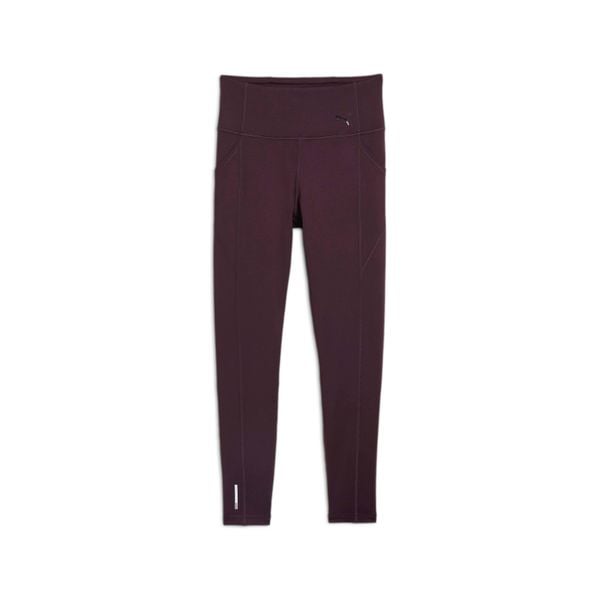 Damskie legginsy z wysoką talią 7/8 Puma Favorite Forever. Fioletowe legginsy Puma, bez wzorów, z elastanu, z podwyższonym stanem. Za 210,50 zł.