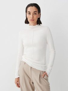 Someday Koszulka w kolorze białym rozmiar: 42. Białe bluzki someday., bez wzorów, bez kołnierzyka, bez ramiączek. Za 109,00 zł.