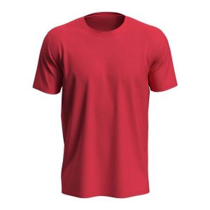Koszulka Unisex Dla Dorosłych Lux. Czerwone bluzki STEDMAN, s, bez wzorów, sportowe, bez kołnierzyka, bez ramiączek. Za 49,99 zł.