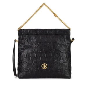Torebka U.S. Polo Assn. Czarne torebki klasyczne U.S. Polo Assn., bez wzorów, bez dodatków. Za 197,99 zł.