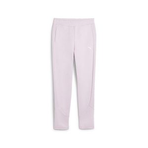 Damskie spodnie EVOSTRIPE z wysokim stanem PUMA Grape Mist Purple. Fioletowe spodnie z wysokim stanem Puma, bez wzorów, z podwyższonym stanem. Za 178,99 zł.