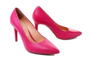 BIOECO BY ARKA 6268 2432 róż, czółenka damskie. Czerwone czółenka Bioeco by Arka, bez wzorów, ze skóry, bez obcasa, na obcasie, bez zapięcia. Za 164,95 zł.