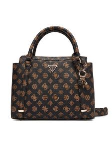 Guess Torebka Daryna II HWPG72 08060 Brązowy. Brązowe torebki klasyczne Guess, z aplikacjami, ze skóry, bez dodatków. Za 469,99 zł.