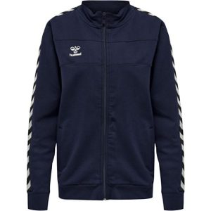 Damska bluza dresowa zapinana na zamek Hummel Move Classic. Niebieskie bluzy Hummel, m, bez wzorów, z dresówki, bez kaptura. W wyprzedaży za 184,00 zł.