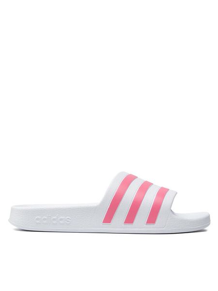 Adidas Klapki adilette Aqua GZ5237 Biały. Białe kalosze ADIDAS, bez wzorów, z syntetyku. Za 54,99 zł.