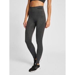 Legginsy damskie Hummel Mt Hana 2.0. Czarne legginsy Hummel, bez wzorów. Za 200,50 zł.