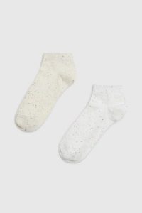 Skarpety 2-pack. Skarpetki MOODO, bez wzorów, z bawełny. Za 27,99 zł.