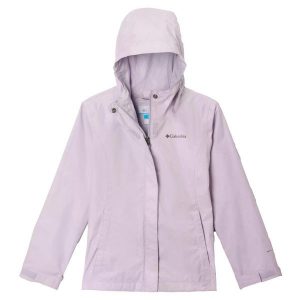 COLUMBIA ARCADIA II JACKET Fioletowy. Fioletowe kurtki Columbia, bez wzorów, z syntetyku, bez kaptura. Za 278,93 zł.