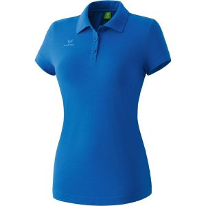 Damska koszulka polo Erima Teamsport. Niebieskie bluzki Erima, l, bez wzorów, z bawełny, sportowe, bez kołnierzyka, bez ramiączek. Za 157,00 zł.