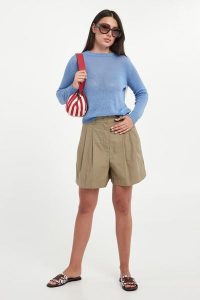 Bermudy damskie Armonia WEEKEND MAX MARA. Szorty Weekend Max Mara, bez wzorów. Za 839,00 zł.