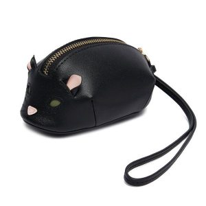 Bilonówka Furla. Czarne portfele Furla, bez wzorów. Za 321,99 zł.
