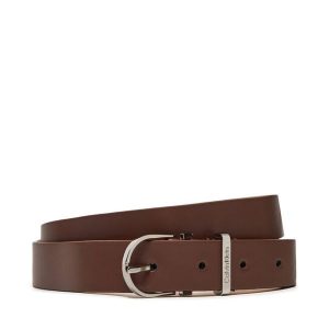 Pasek Damski Calvin Klein. Brązowe paski Calvin Klein, bez wzorów. Za 229,99 zł.