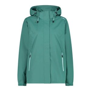 Damska wiatrówka CMP. Zielone kurtki CMP, s, bez wzorów, bez kaptura. Za 349,40 zł.