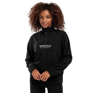 Bluza z grubego polaru damska Shadow-W SIROKO. Czarne bluzy SIROKO, na zimę, xl, bez wzorów, z polaru, bez kaptura. W wyprzedaży za 152,00 zł.
