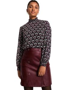 WITT WEIDEN Bluzka w kolorze czarnym rozmiar: 48. Czarne bluzki WITT WEIDEN, bez wzorów, bez kołnierzyka, bez ramiączek. Za 83,42 zł.