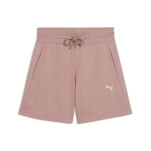 Shorty damski Puma High-Waist. Brązowe szorty Puma, bez wzorów, z podwyższonym stanem. Za 290,00 zł.